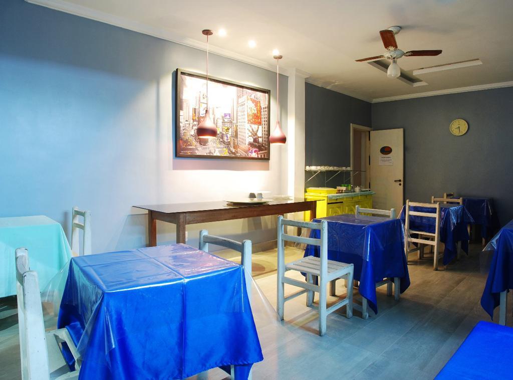 Sala de refeições da Pousada Garoupa
